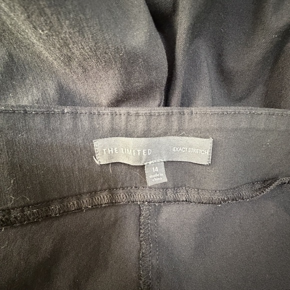 The Limited Exact Stretch Black Skinny Pants Size 14 - Picture 4 of 7